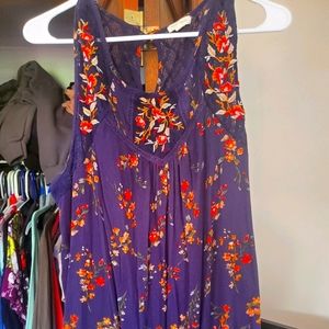 Women's Floral Dressy Tank